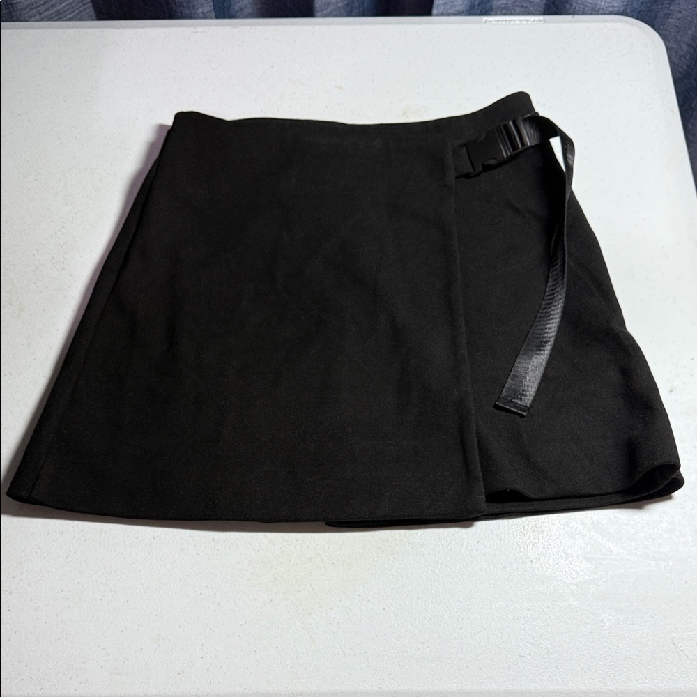 Zara Utility Black Women's Skirt